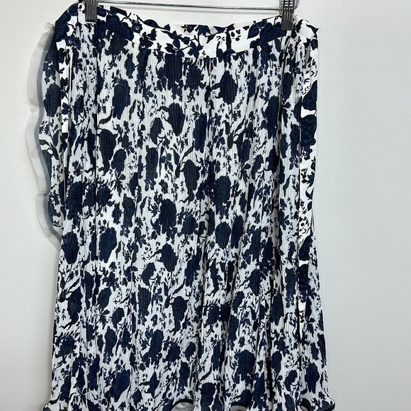 Tory Burch Quincy Skirt‎ Neutral Happy Times Size 10 NWT - Picture 6 of 8